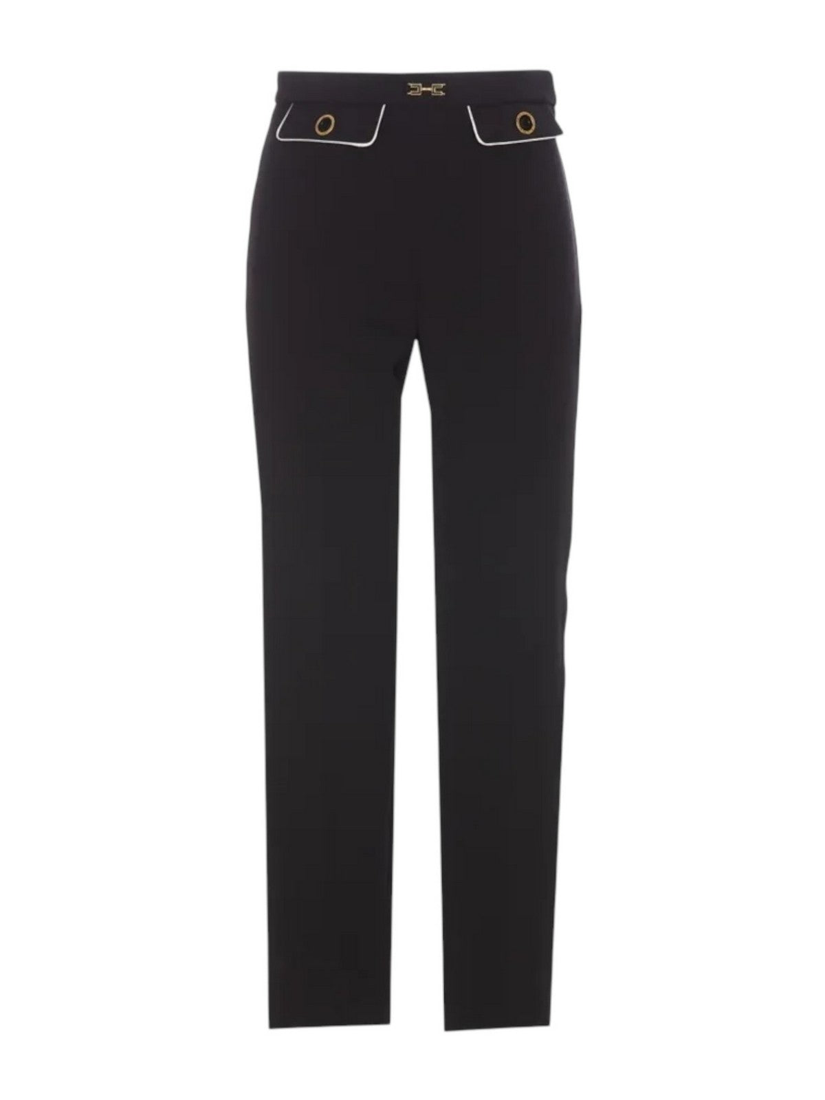 ELISABETTA FRANCHI Pantalone Donna  PAT7151E2-685 Nero gioboutiqueweb