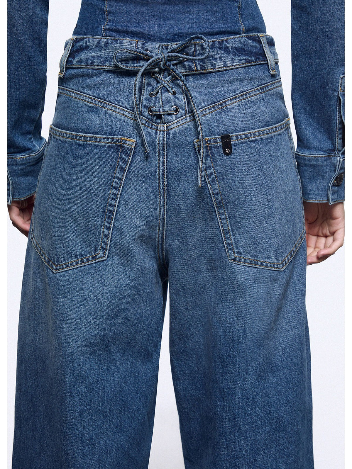 LIU JO feat. ELODIE Jeans Donna  UA6510D0400 79157 Den.md.Blue intrecci gioboutiqueweb
