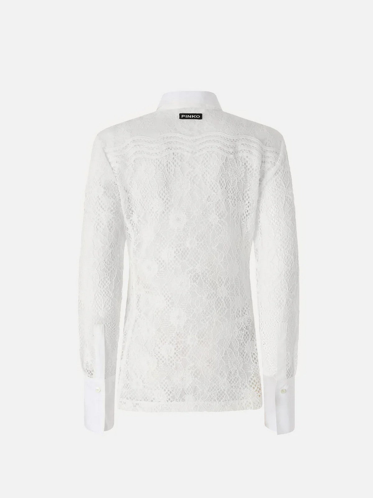 PINKO Camicia Donna COLINE CAMICIA PIZZO REBRODE 106600-A381 Z05 BIANCO-BIANCANEVE gioboutiqueweb