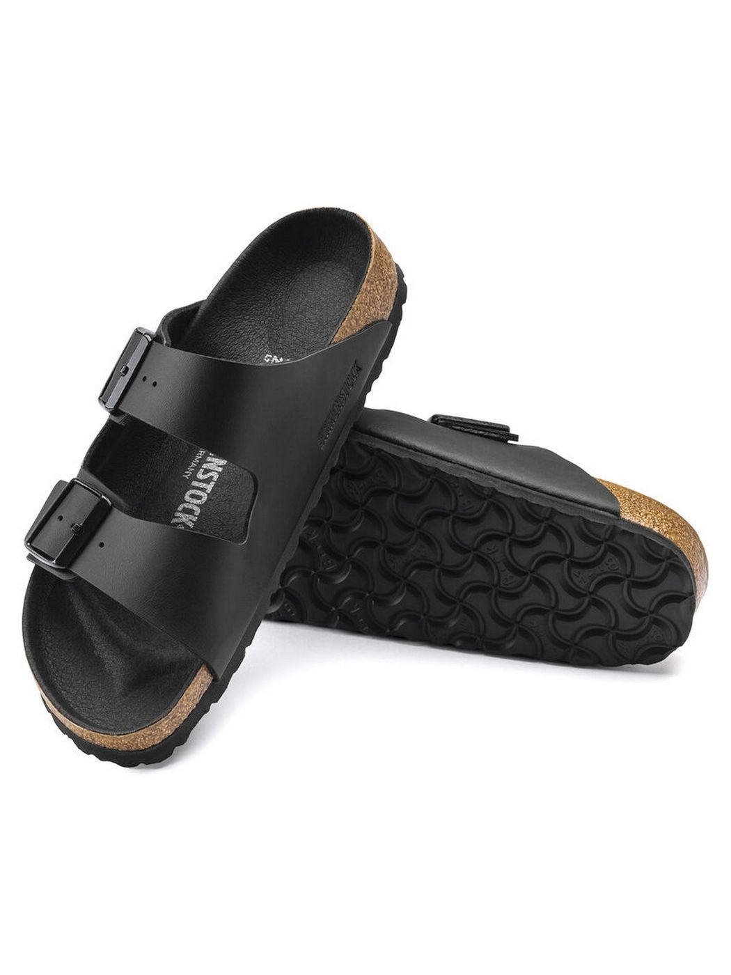 BIRKENSTOCK Sandalo Unisex adulto Arizona triples black, Birko Flor 1019069 BLACK gioboutiqueweb