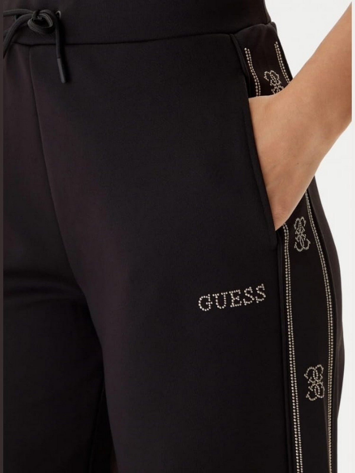 GUESS SPORT Pantalone Donna  V5BB12 KCX22 JBLK Jet Black A996