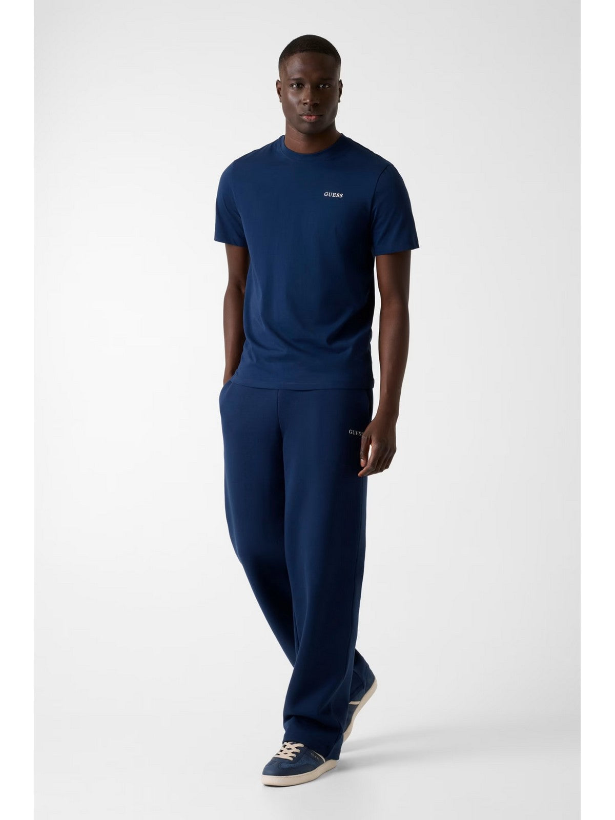 GUESS SPORT T-shirt Uomo MARZIO CN SS T-SHIRT Z6RI17 I3Z14 G7R1 SILK BLUE gioboutiqueweb