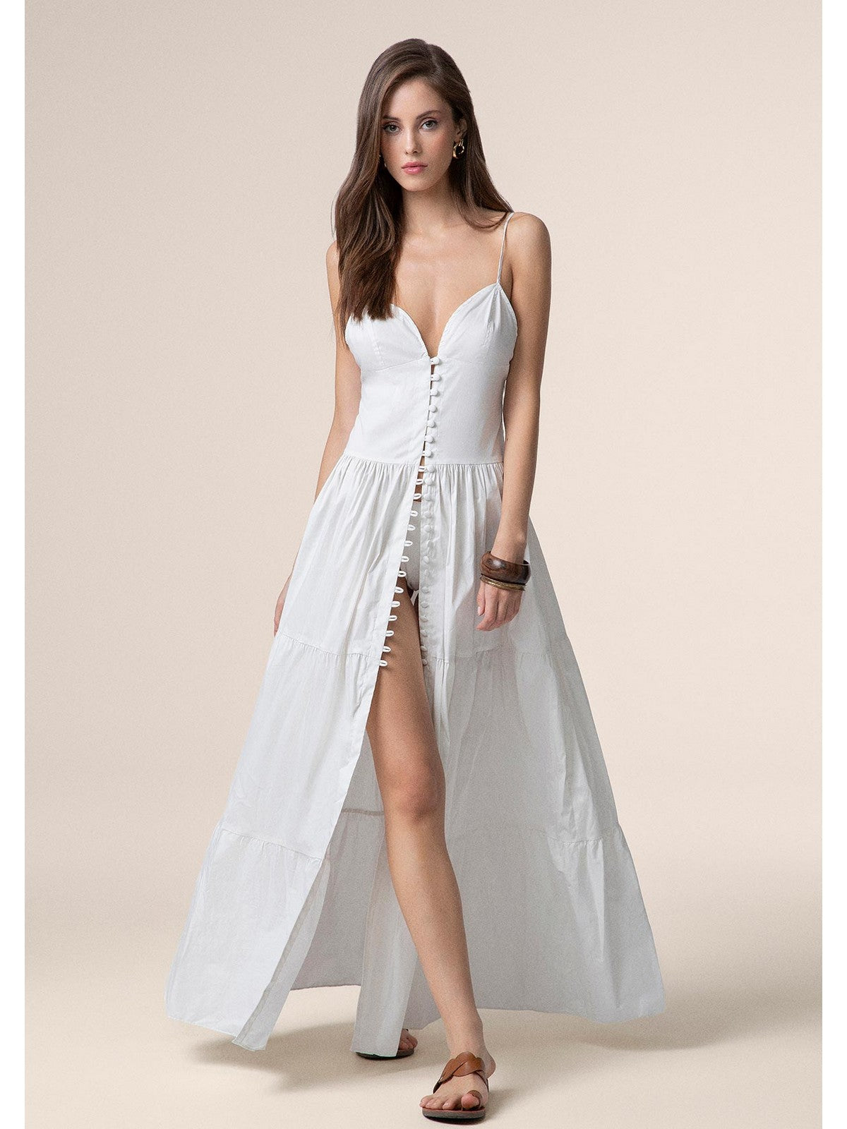 ME FUI Copricostume Donna  MF25-0110WH WHITE gioboutiqueweb