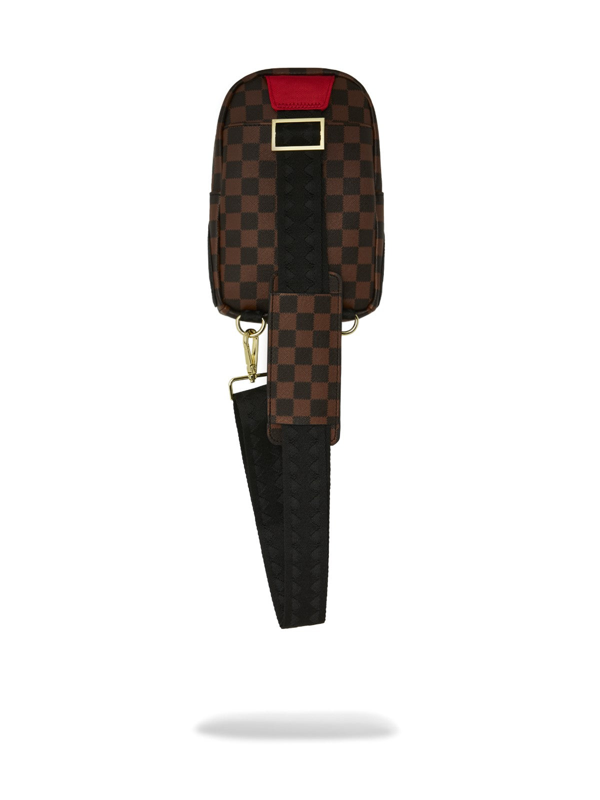 SPRAYGROUND Tracolla Uomo SAWTOOTH SHARKS IN PARIS ONE-STRAP SLING 910B7819NSZ MARRONE gioboutiqueweb