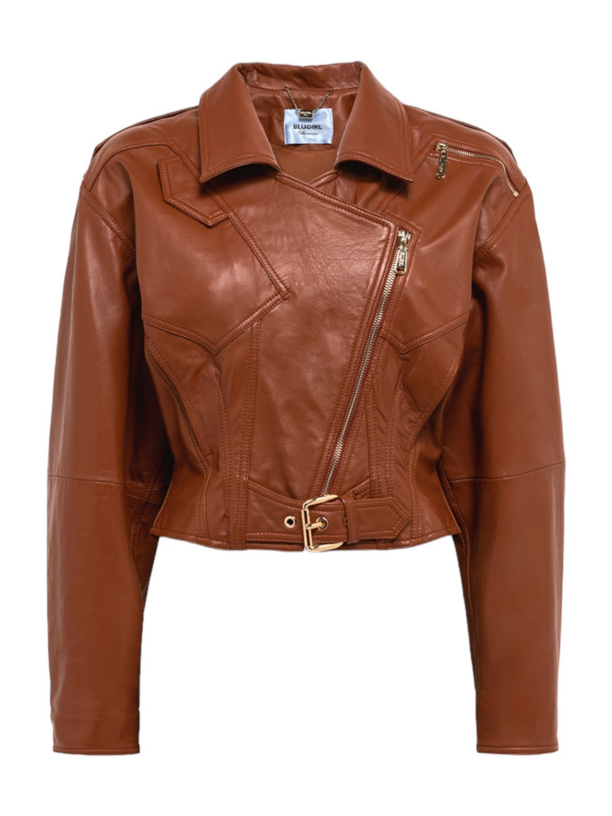 Blugirl Women's Jacket Ra4066p0356 71142 Marrone