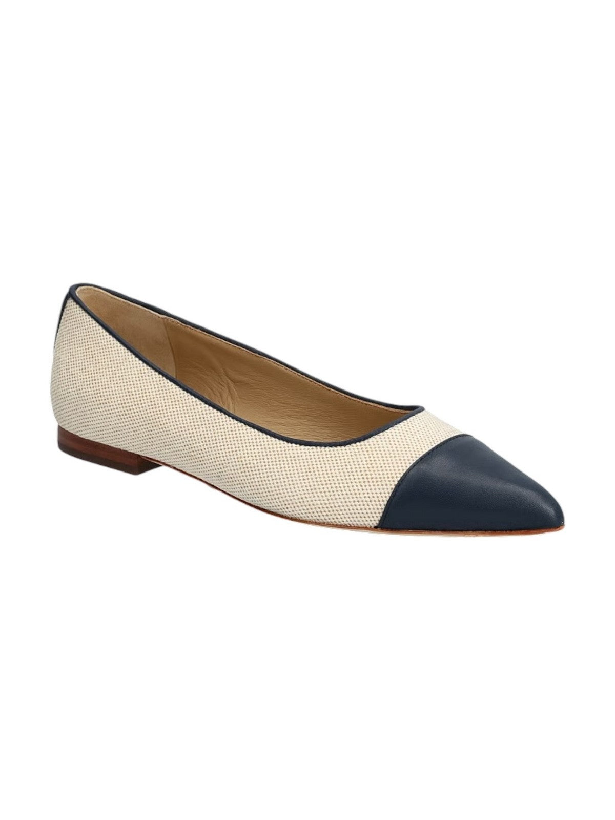 LAUREN RALPH LAUREN Ballerina Donna  802P10530 002 NTRL/BUFF/REFINED NAVY