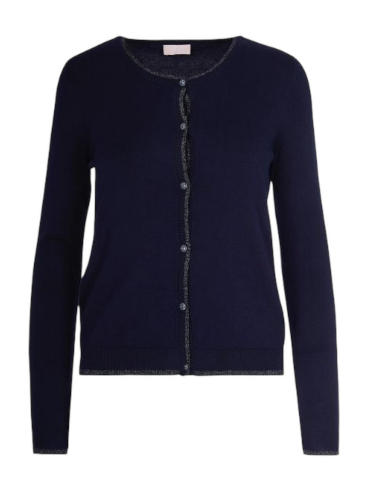 LIU JO WHITE Cardigan Donna  MF5225MS49I 93932 Navel blue gioboutiqueweb