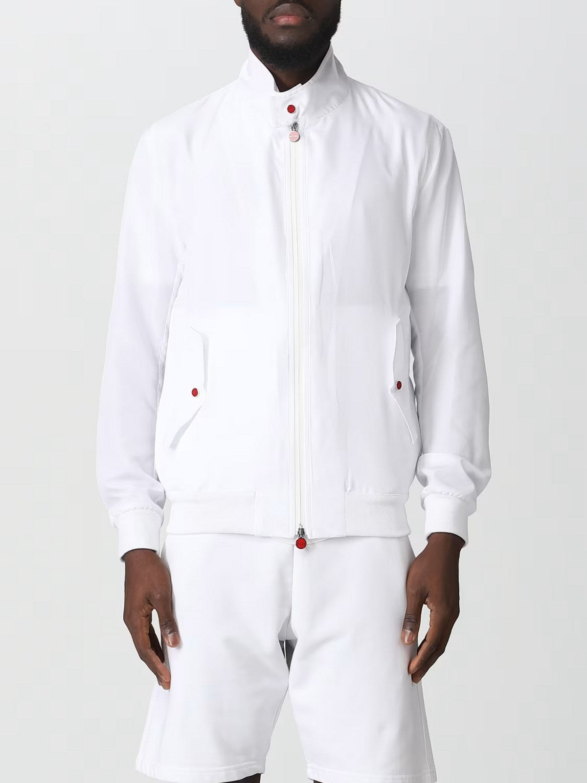 KITON Giubbino Uomo  UBLM03K0750F01000  Bianco gioboutiqueweb
