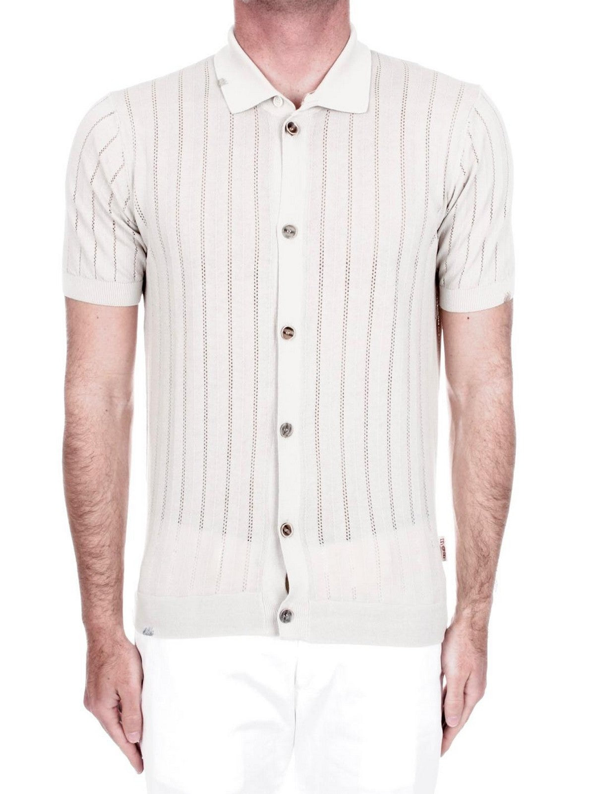 BOB Camicia Uomo  P25TRAVEL UNICA Bianco gioboutiqueweb