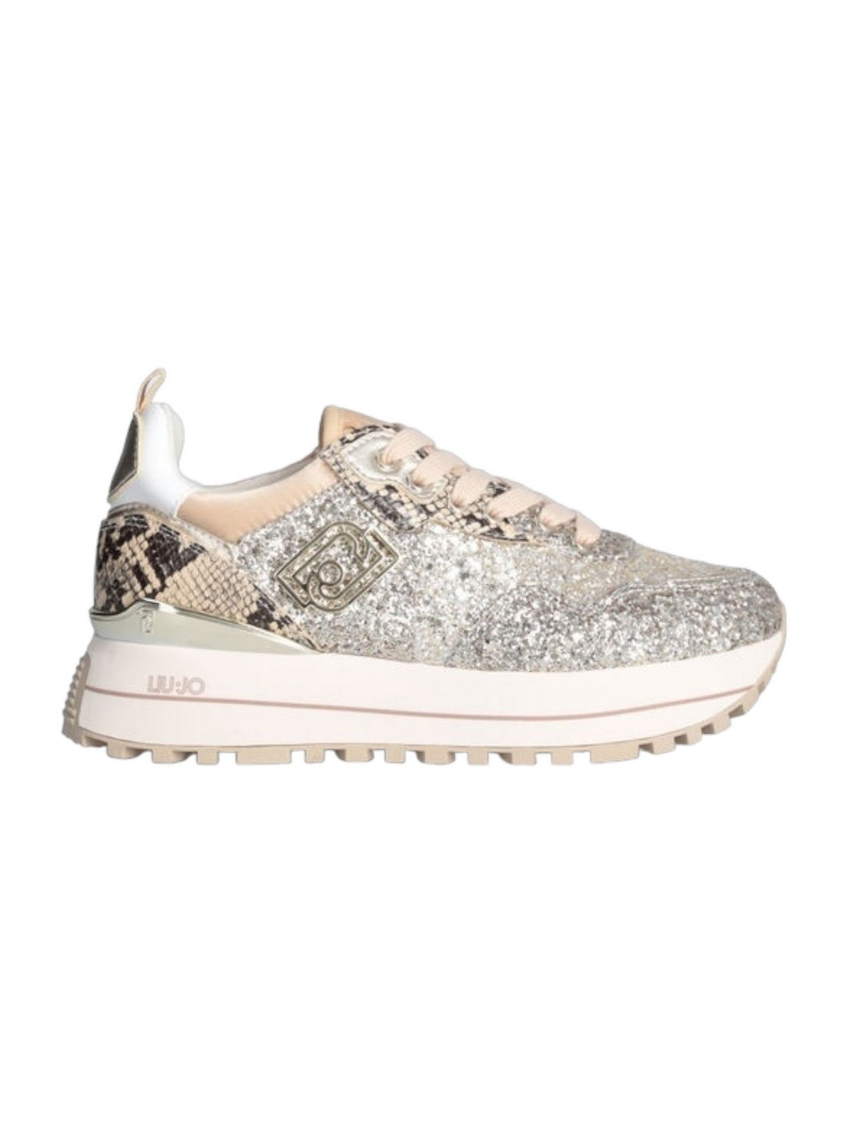 LIU JO Sneaker Donna LIU JO MAXI WONDER 01 BF4001TX007 01127 Beige gioboutiqueweb