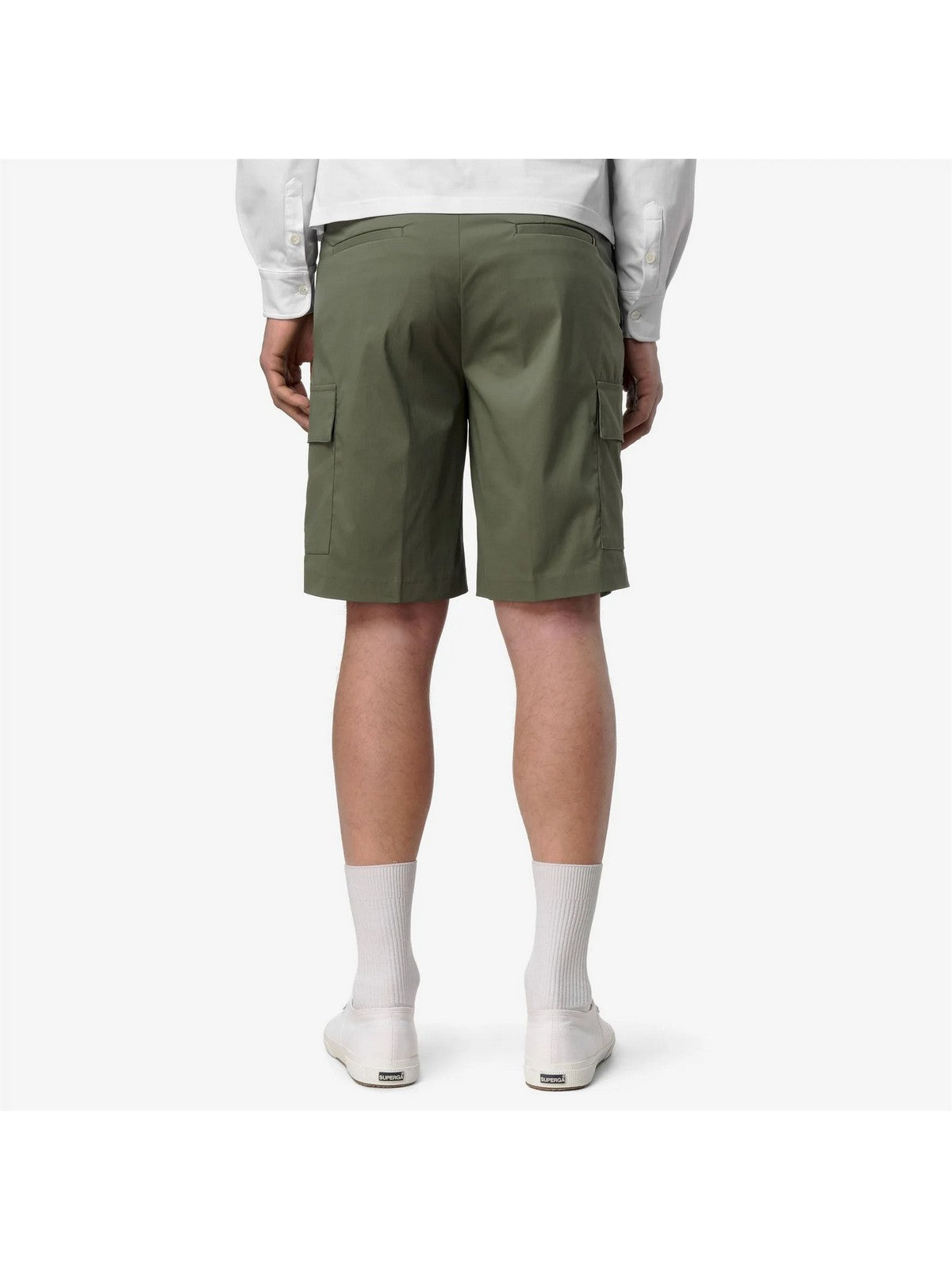K-WAY Bermuda Uomo SERJE TWILL TECH K6133NW V15 Green Lichen