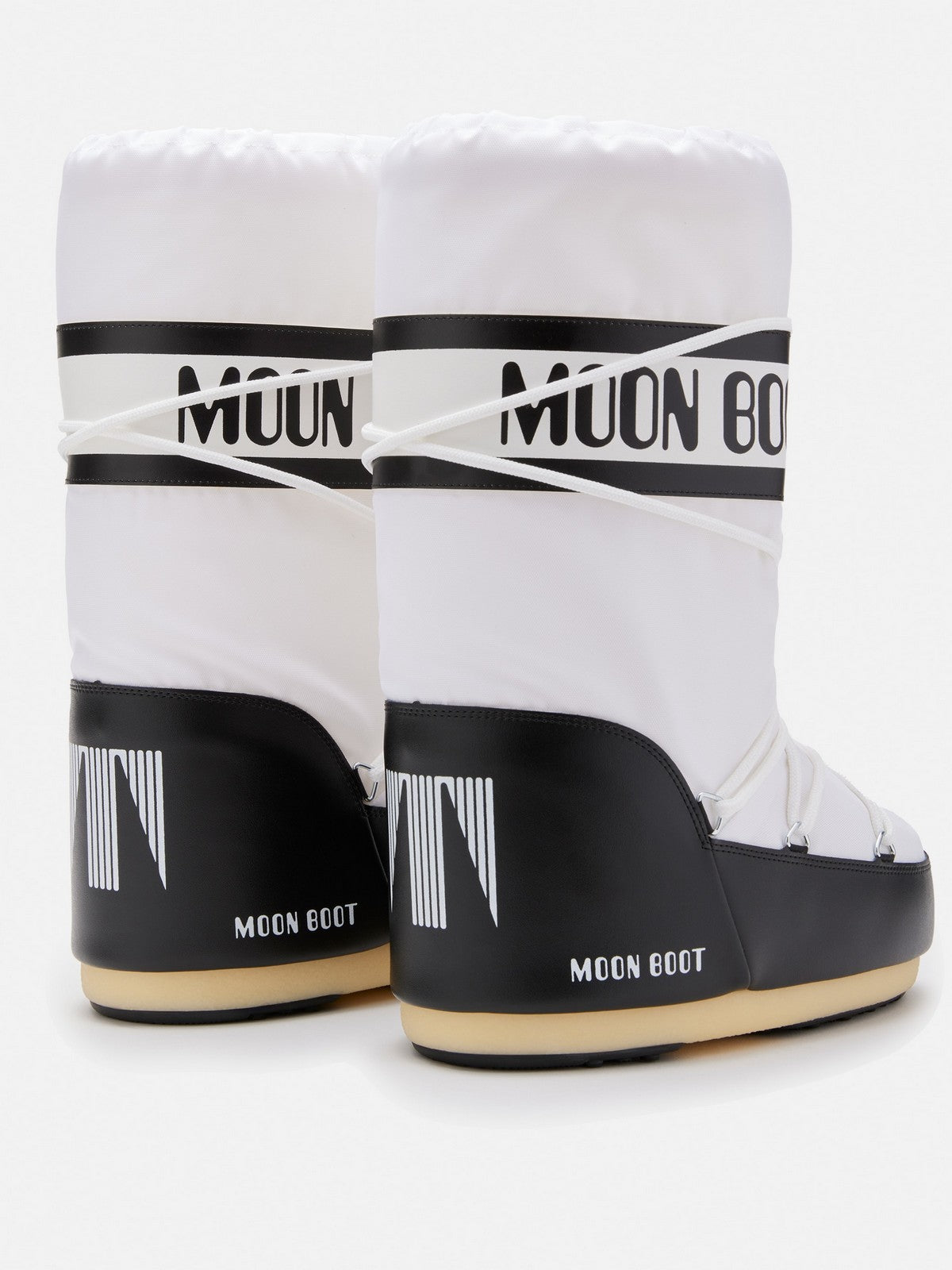 MOON BOOT Stivali e Stivaletti Donna  80D1400440-NA02 BLACK/WHITE