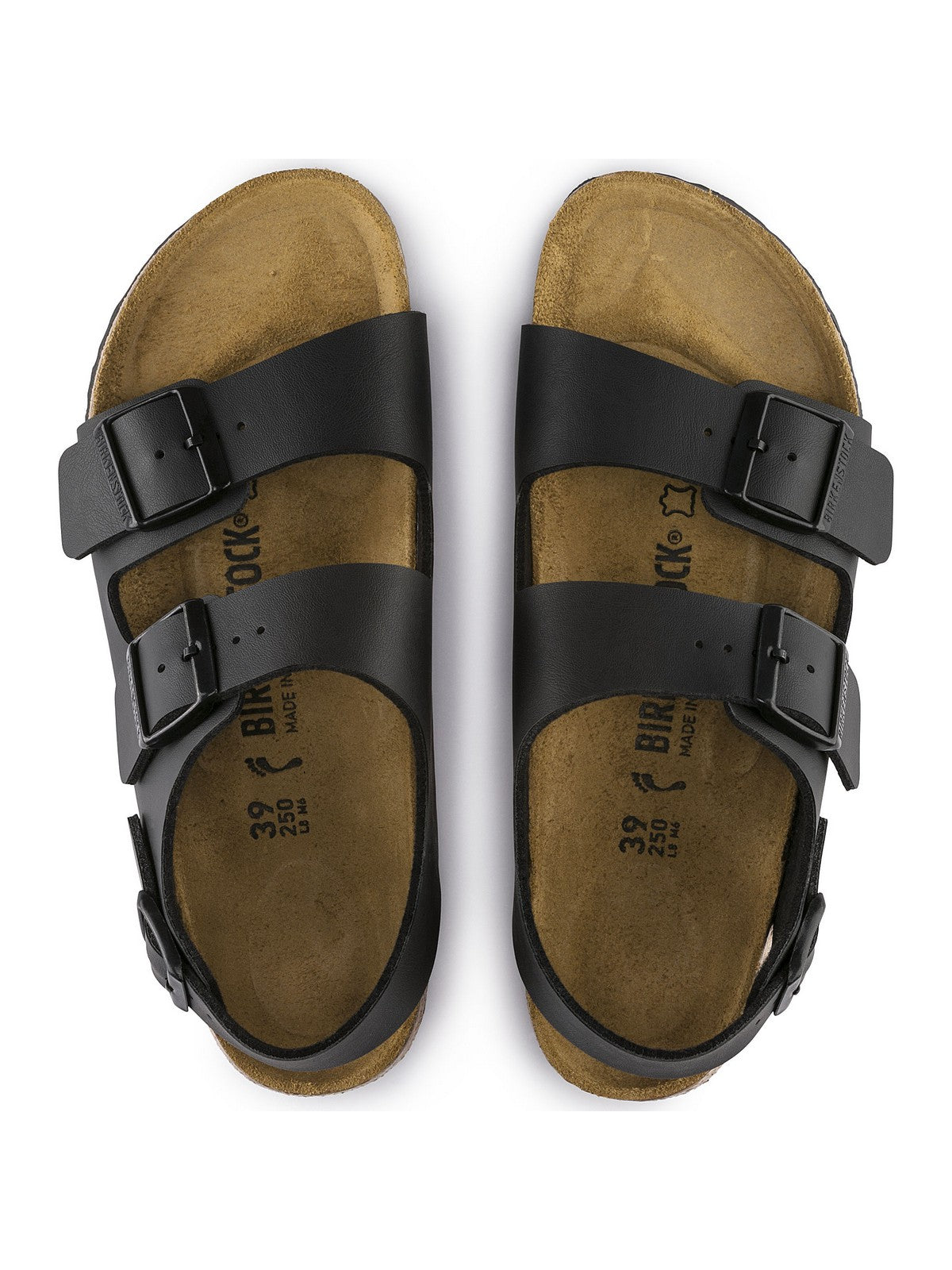 BIRKENSTOCK Sandalo Uomo Milano 034791 Nero gioboutiqueweb