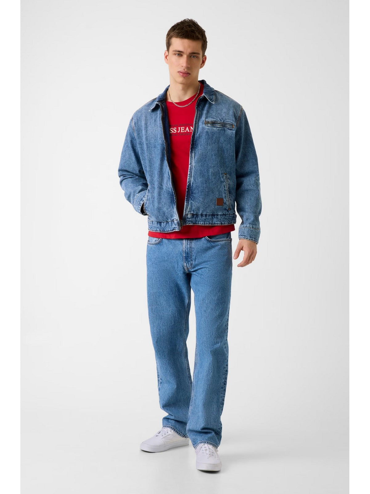 GUESS Jeans Uomo GJ G16 STRAIGHT M5YA1B D633A IAMW IN ARTISTIC MEDIUM W