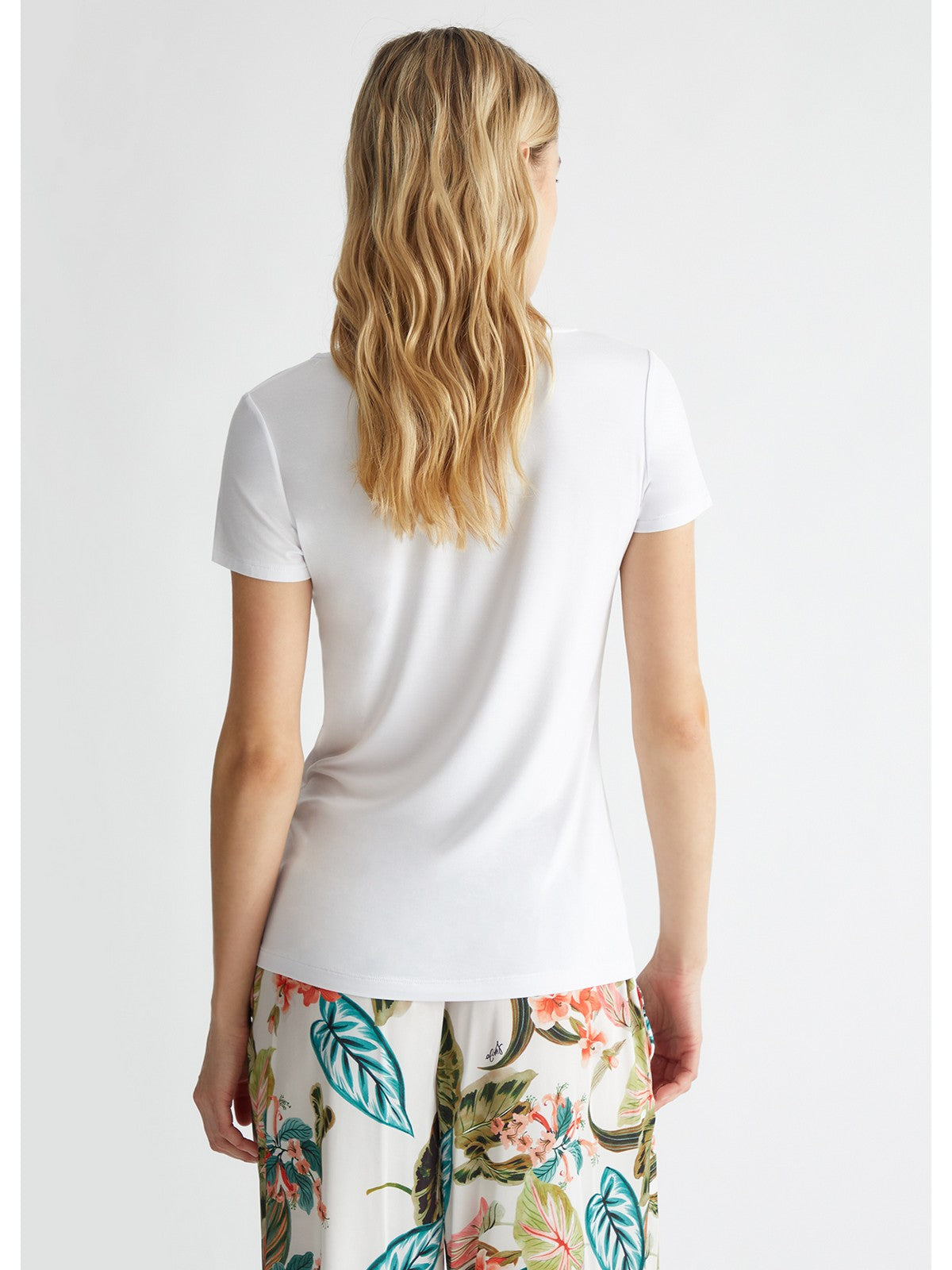 LIU JO BEACHWEAR T-Shirt e Polo Donna  VA4154JS360 N9240 Bianco gioboutiqueweb