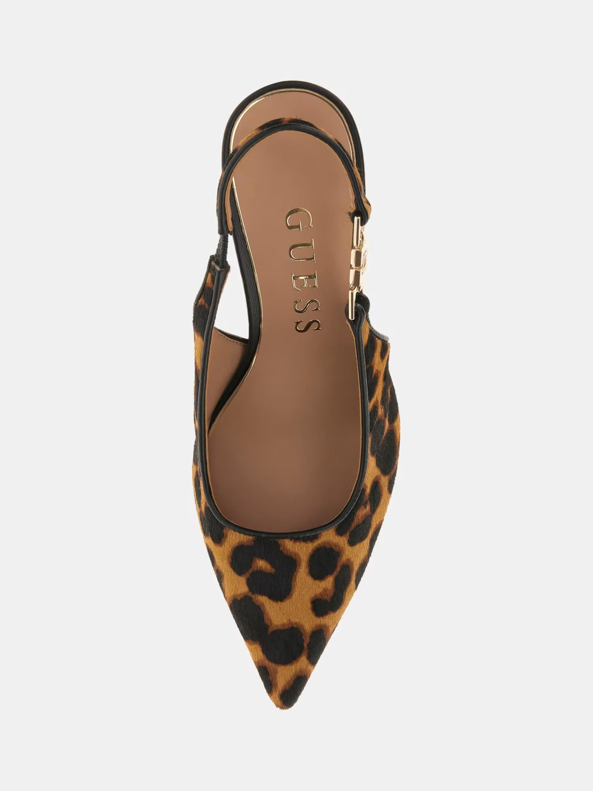 GUESS Décolleté Donna NASSHALY FLTNSH LEP05 TAN TAN gioboutiqueweb