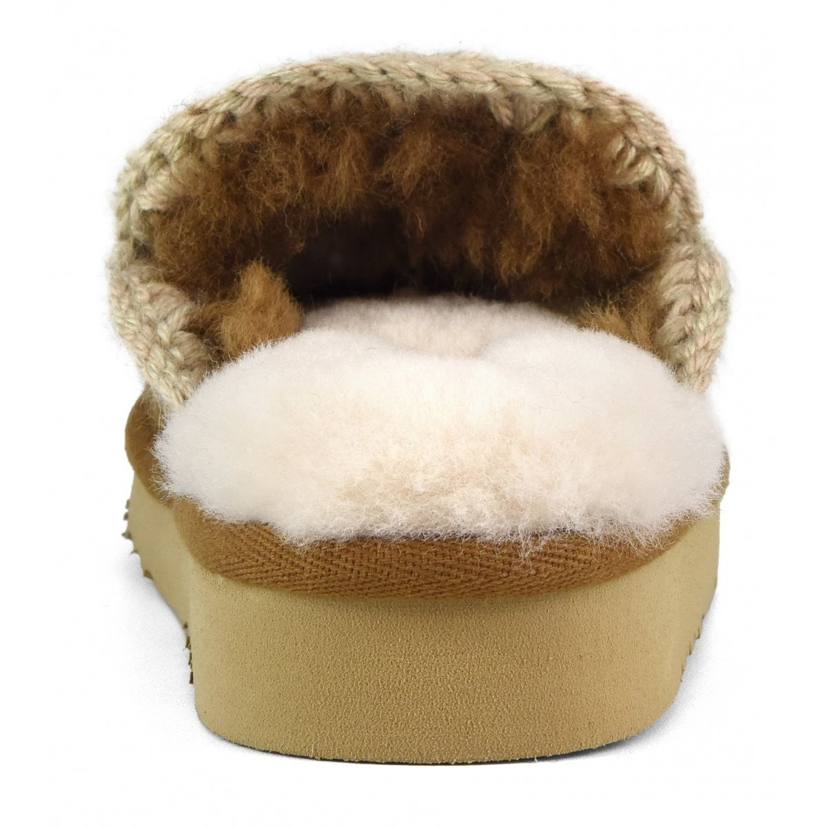 MOU Ciabatta Donna Eskimo slipper MU.FW101125A COG COGNAC gioboutiqueweb