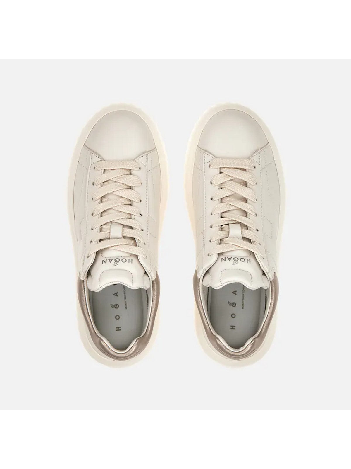 HOGAN Sneaker Donna H-STRIPES ALLACCIATO H HXW6450FC60KU00GAN B013+C202 gioboutiqueweb