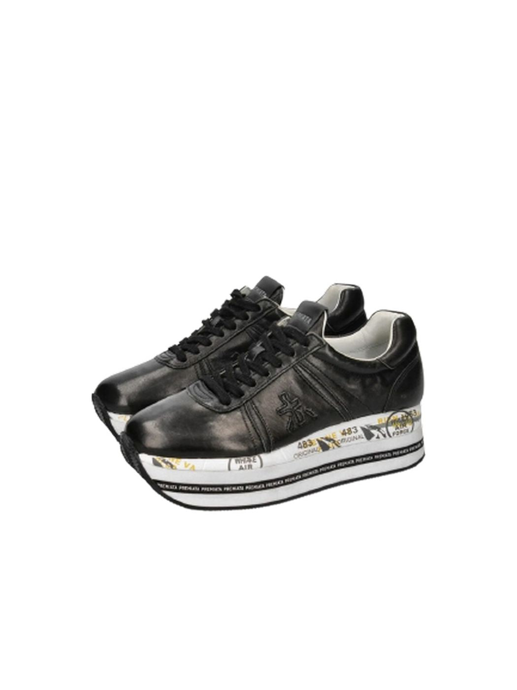 PREMIATA Sneaker Donna  BETH VAR 3873 Nero gioboutiqueweb