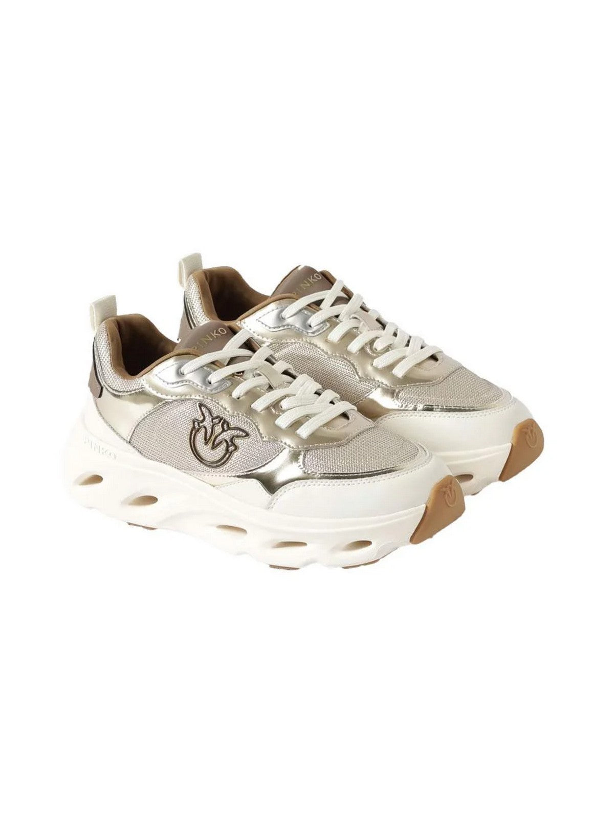 PINKO Sneaker Donna PINK 09 SS0167P144 Z22 PLATINUM gioboutiqueweb