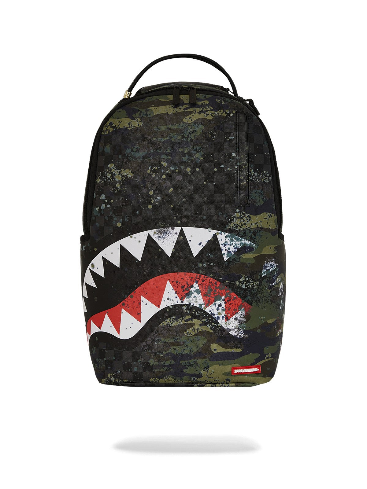 SPRAYGROUND Zaino Uomo CAMO SPLASH DLXSV BACKPACK 910B7624NSZ VERDE gioboutiqueweb