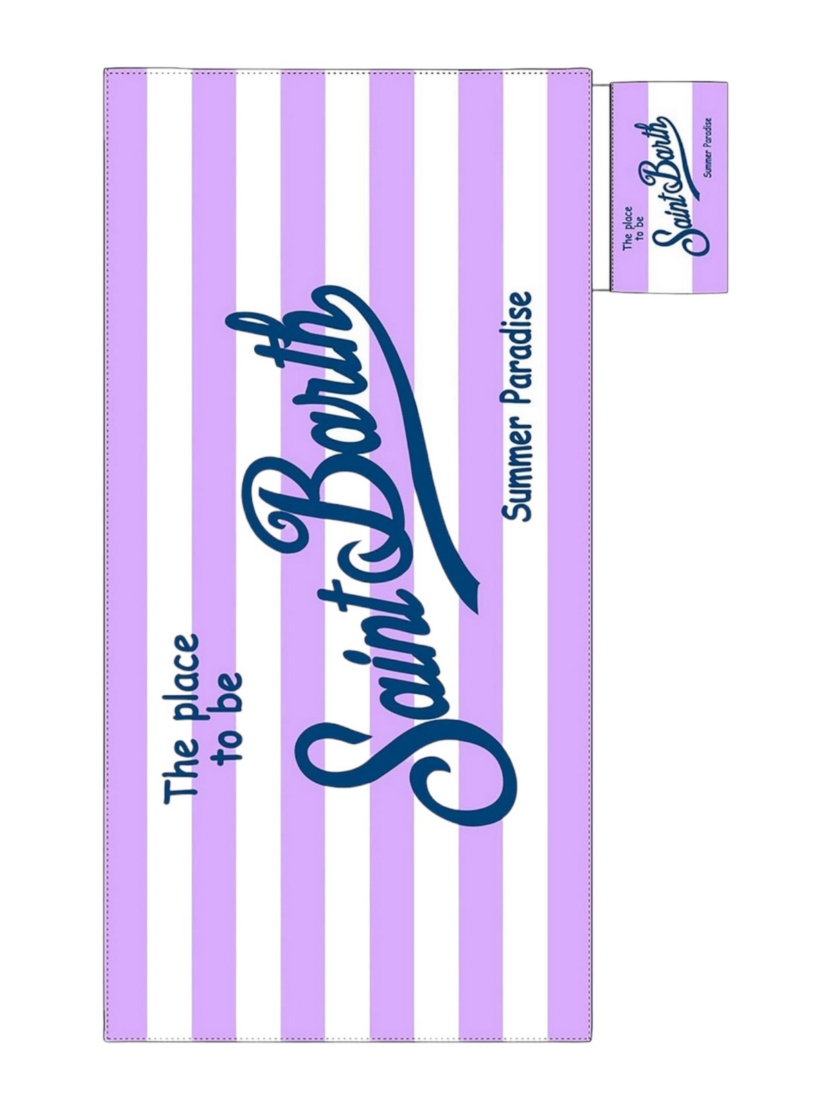 MC2 SAINT BARTH Telo mare Donna  AIDAN 03705F Viola gioboutiqueweb