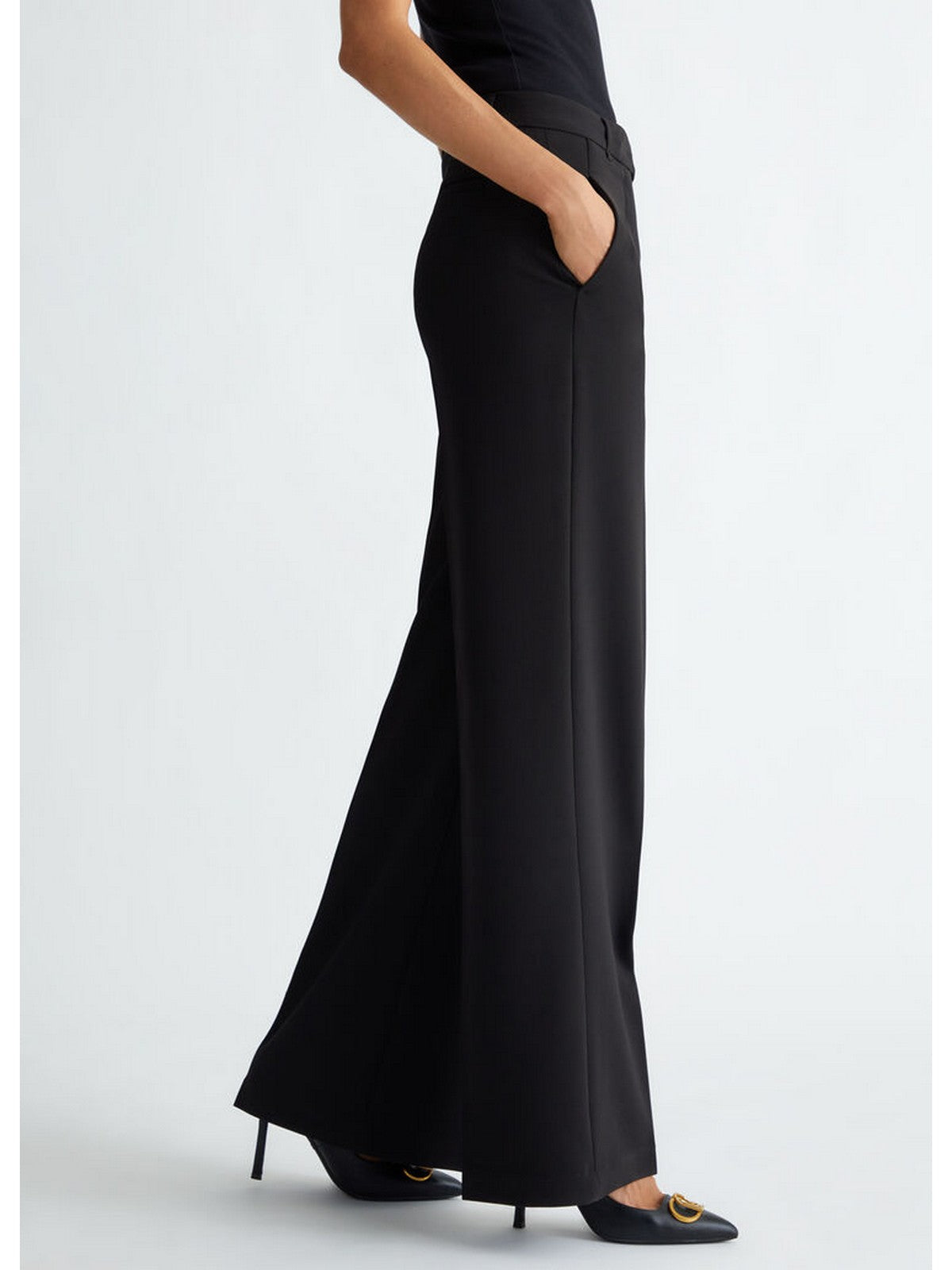 LIU JO BLACK Pantalone Donna  CF4012T2527 22222 Nero gioboutiqueweb