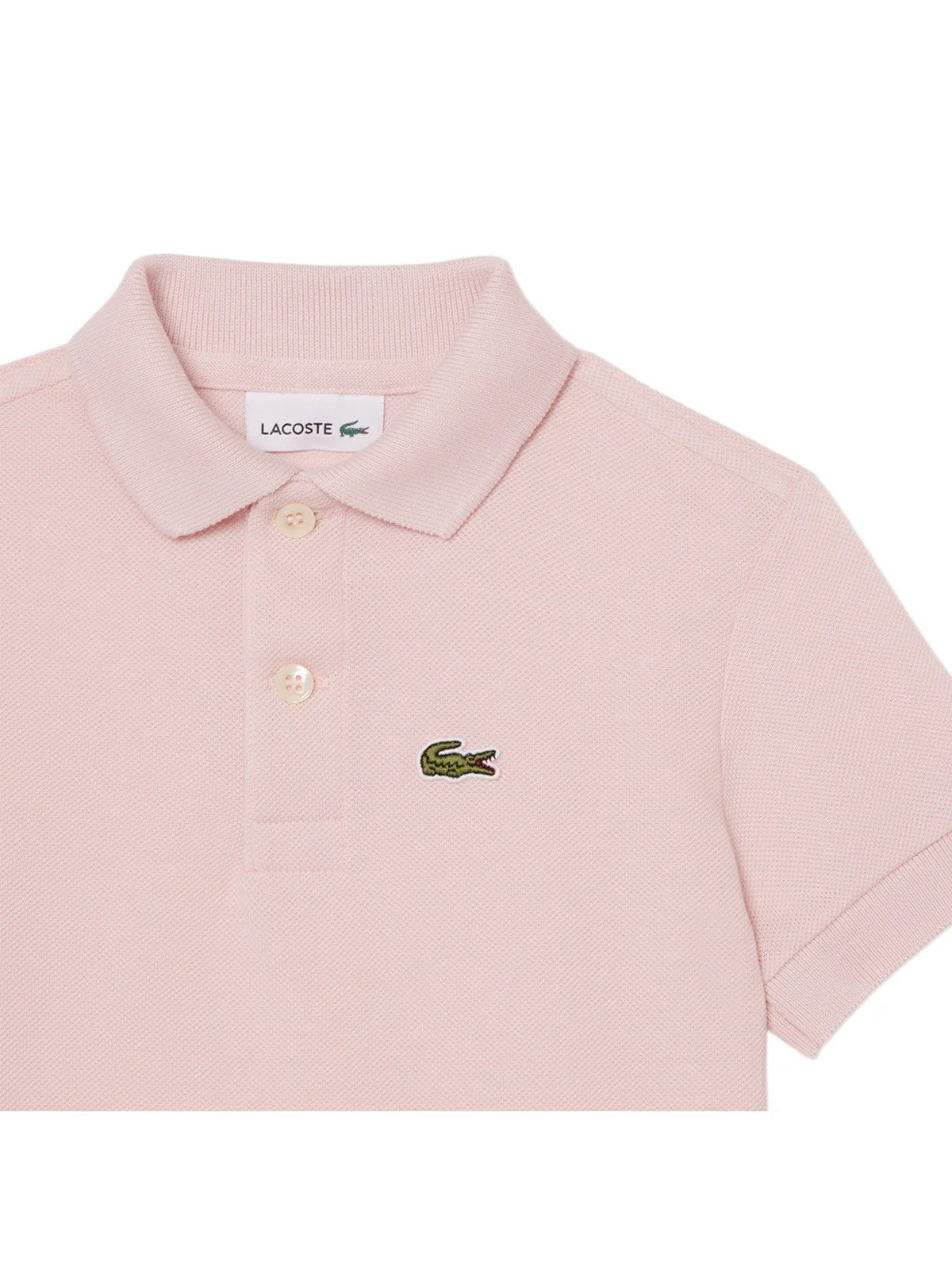 LACOSTE KIDS Polo Unisex bambino LCB NON-ORGANIC PETIT PIQUE PO 947354 AL5 Rosa gioboutiqueweb