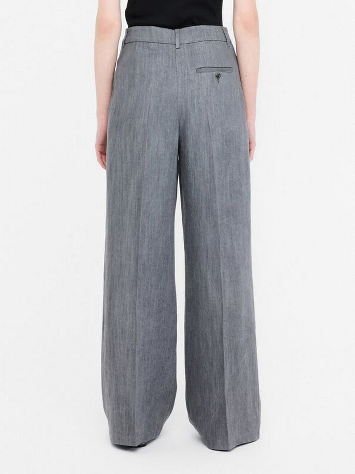 LIU JO BLUE DENIM Pantalone Donna  UF5144D0266 87457 Den.Grey tailoring w