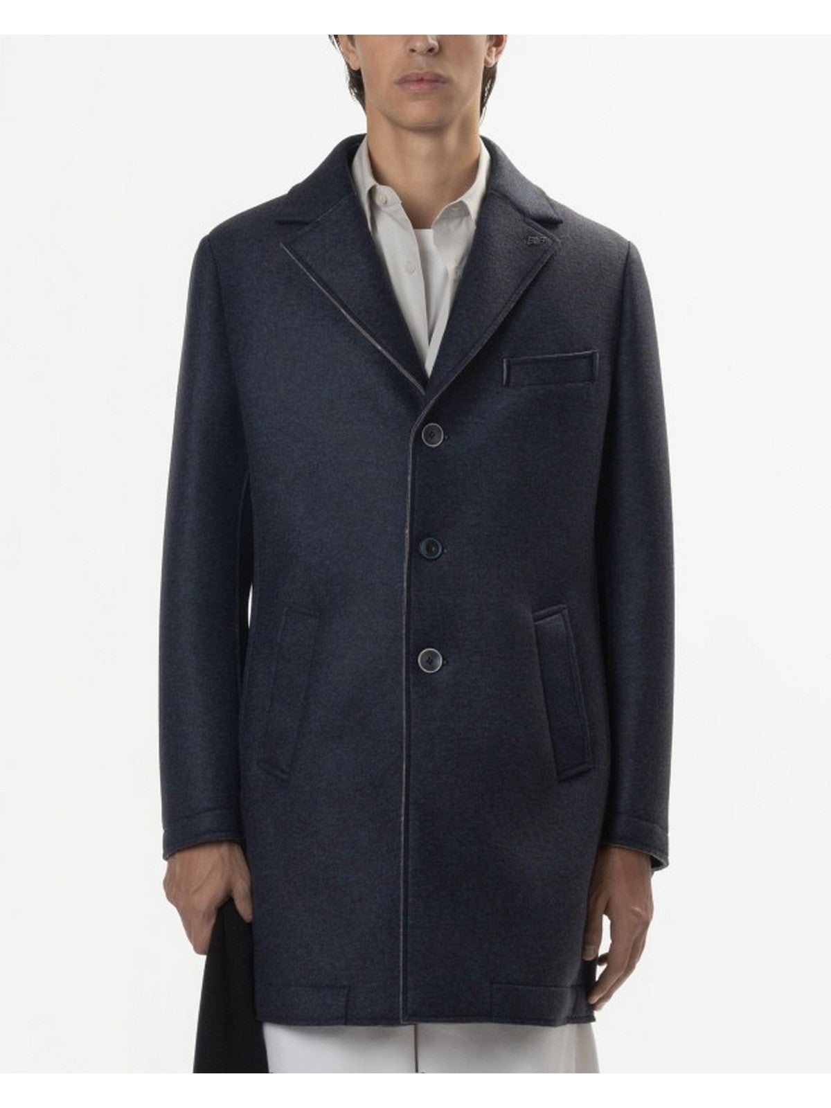 BOB Cappotto Uomo  ANDY402 T402 NOTTE Blu gioboutiqueweb