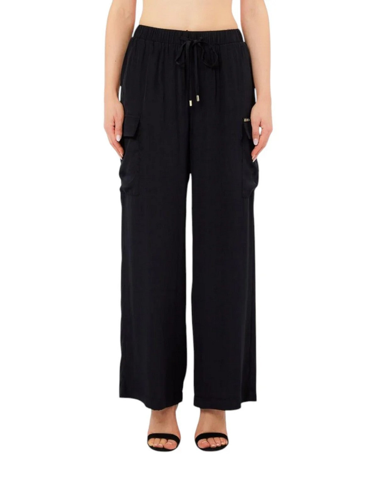 LIU JO BEACHWEAR Pantalone Donna  VA6034T2920 22222 Nero