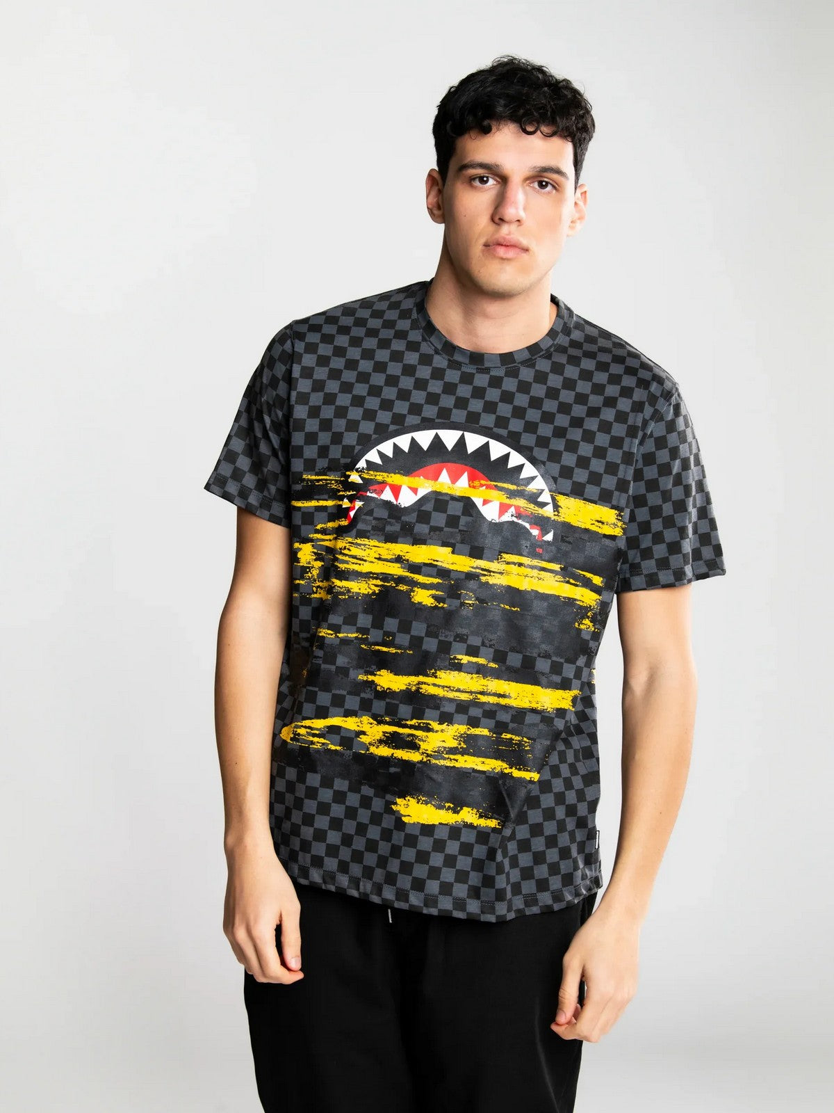 SPRAYGROUND T-shirt Uomo  SP688GREY Grigio gioboutiqueweb