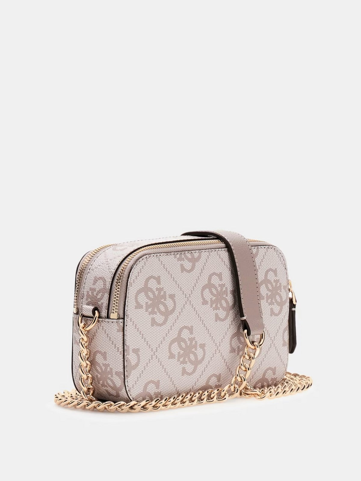 GUESS Borsa Donna NOELLE II CROSSBODY CAMERA HWSO96 72140 DKO DARK TAUPE LOGO