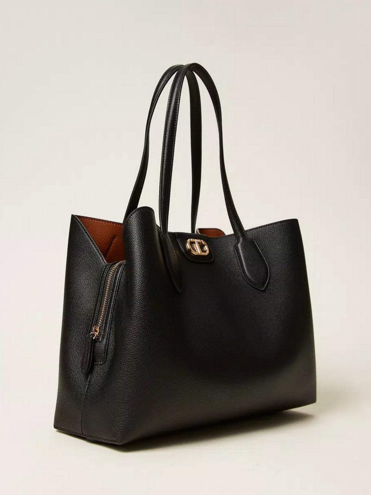 TWINSET Borsa Donna BICOLOR 252TB7150 12674 BIC.NERO/LAND