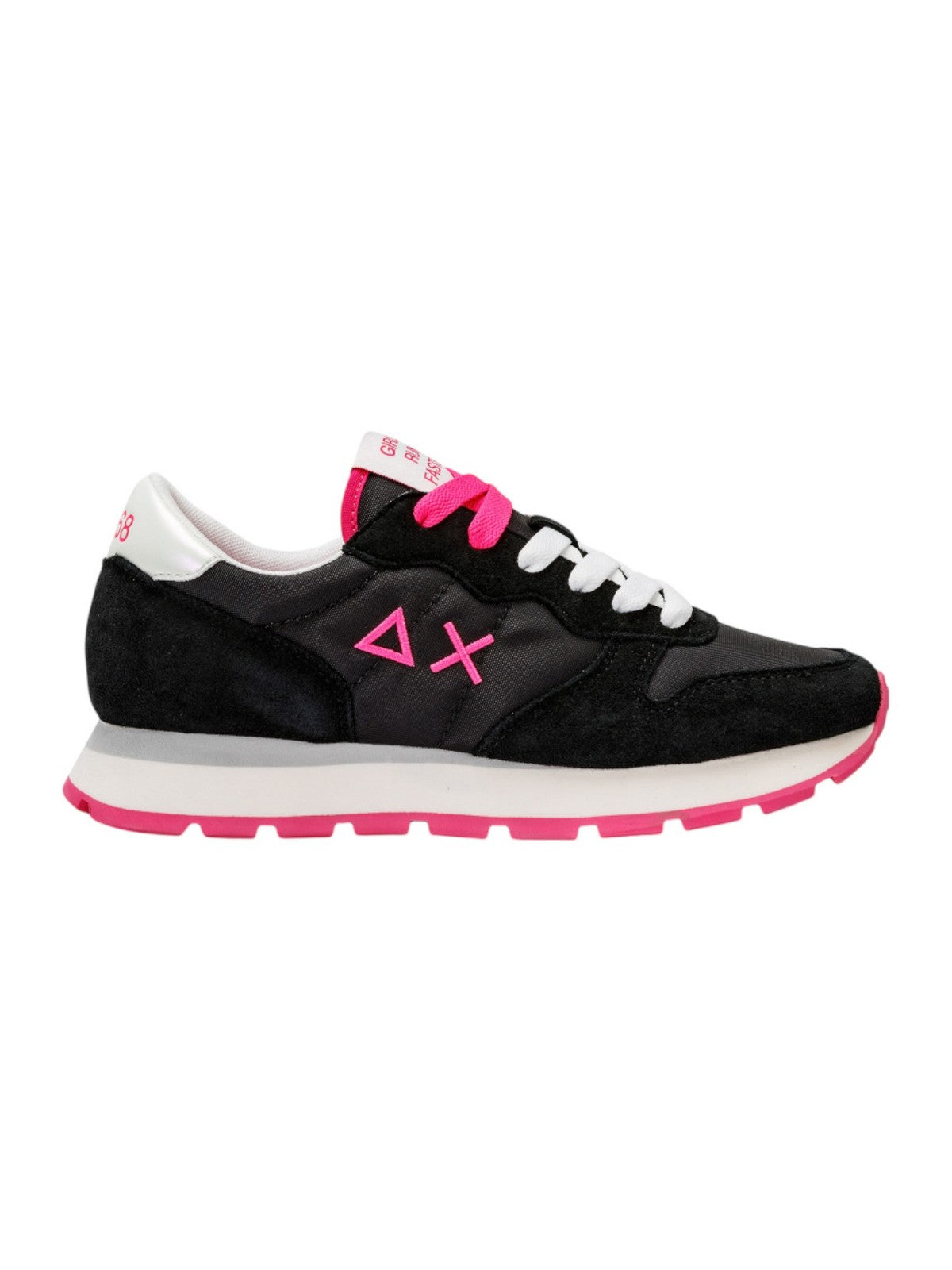 Sun68 Sneaker Woman Ally Solid Nylon Z34201 11 Czarny