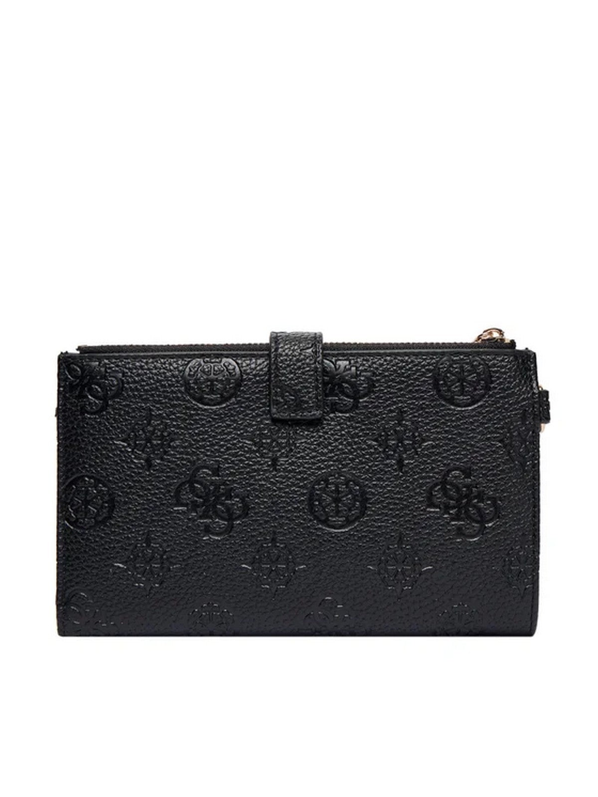 GUESS Portafoglio Donna CRESIDIA II SLG DBL ZIP ORGNZR SWPD98 88157 BLO BLACK LOGO gioboutiqueweb