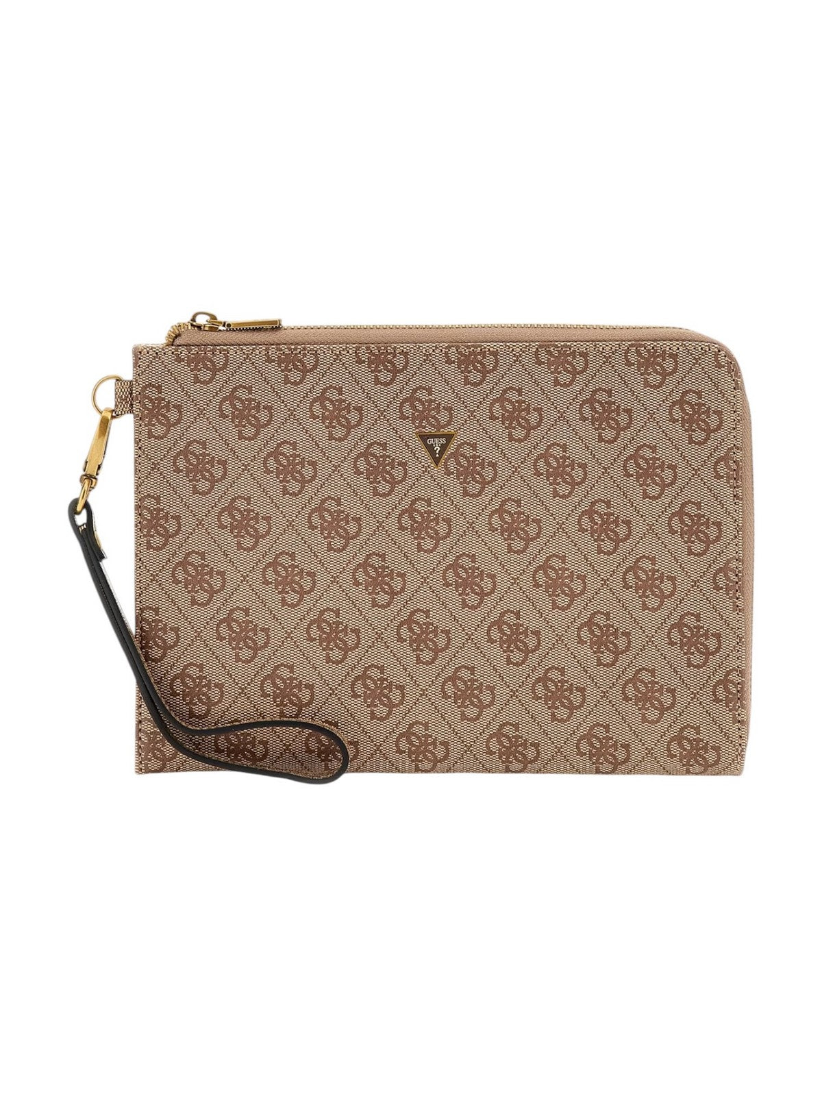 GUESS Pochette Uomo MILANO CLUTCH M PMBALO P5235 BBO BEIGE/BROWN gioboutiqueweb