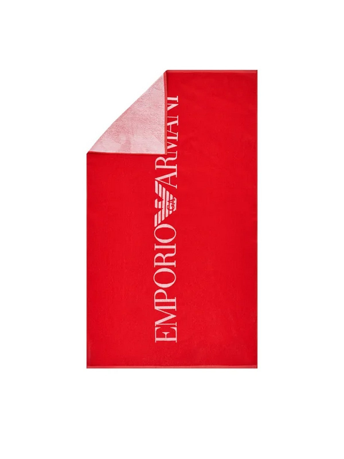 EMPORIO ARMANI Telo mare Uomo  231772 4R451 00774 Rosso gioboutiqueweb