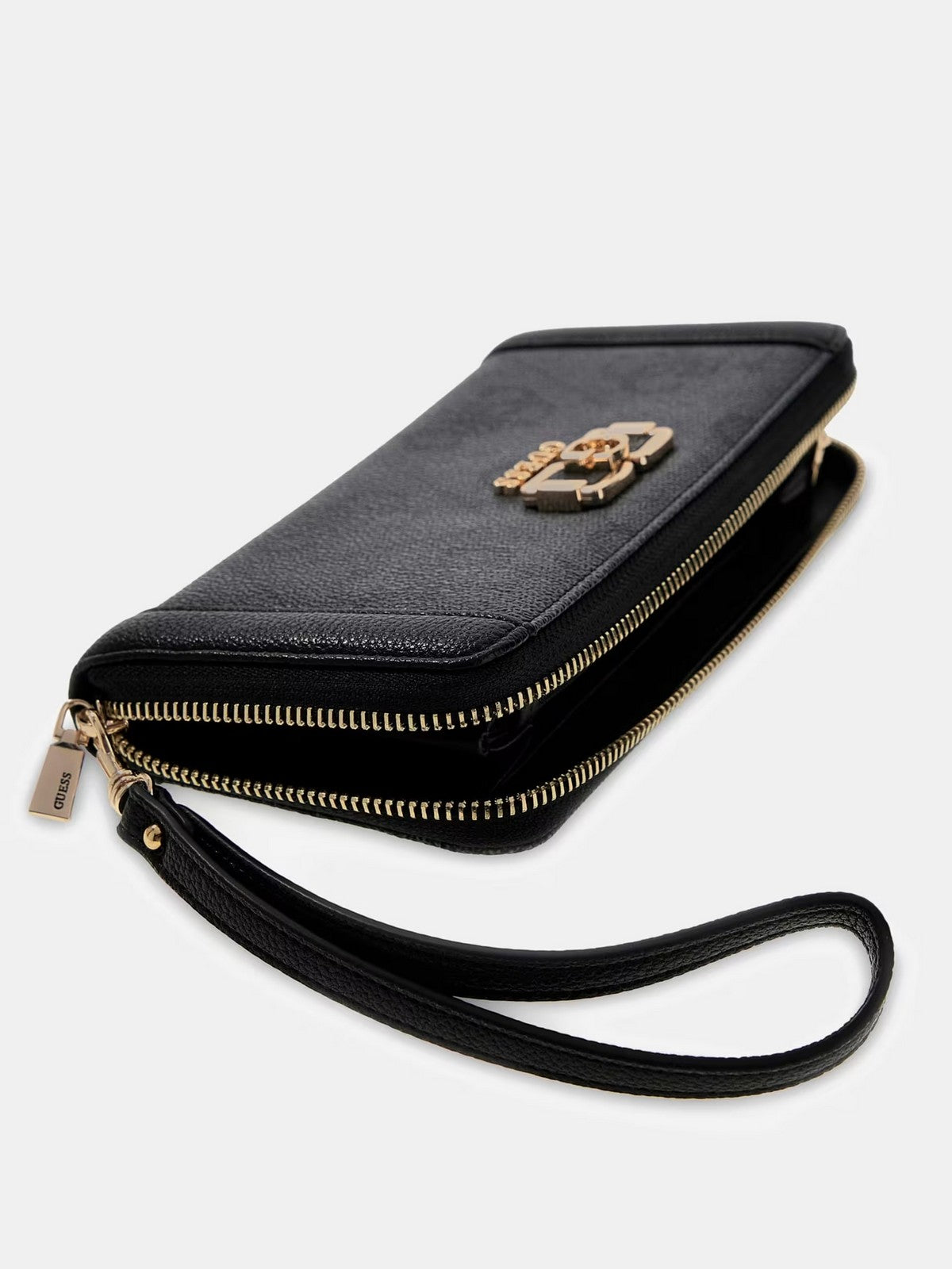 GUESS Portafoglio Donna KARNILLA LOGO SLG LRG ZIP ARND SWOS99 01146 CLO COAL LOGO