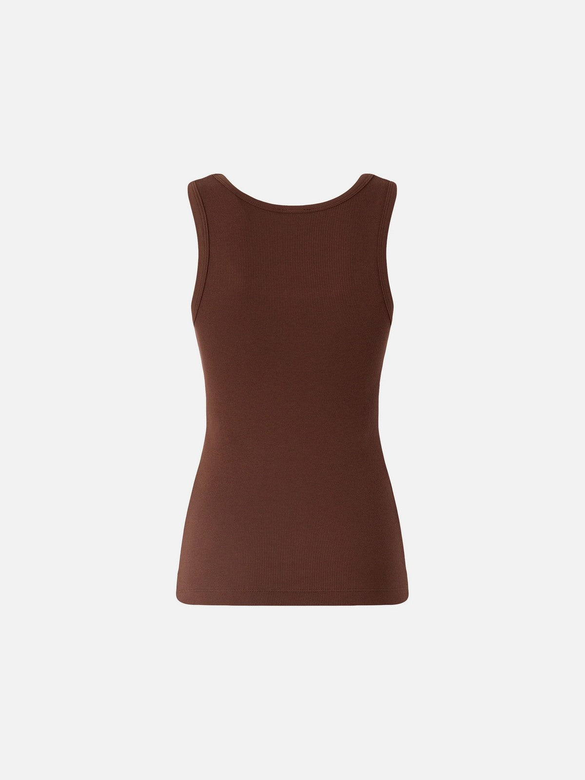 PINKO Canotta Donna CALCOLATORE CANOTTIERA 100807-A338 L78 MARRONE TERRA X PIANTE gioboutiqueweb