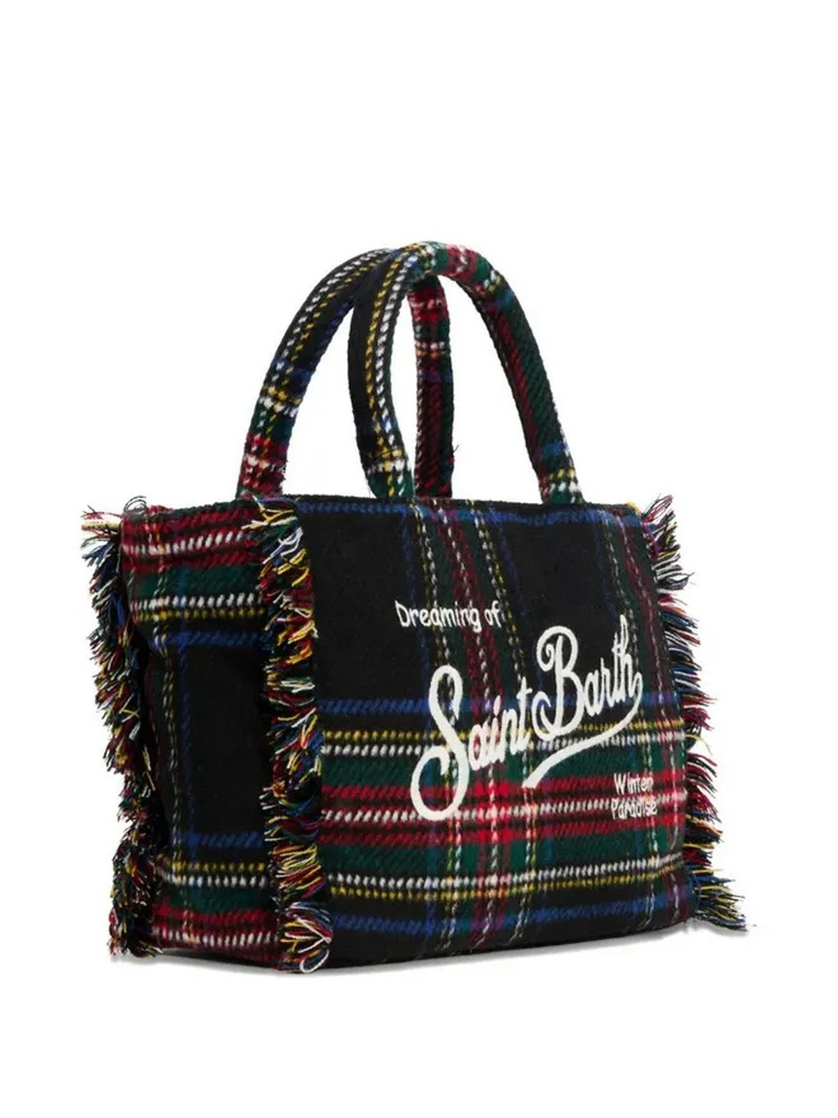MC2 SAINT BARTH Borsa Donna  COLETTE WOOL 01363I TARTAN 61 EMB