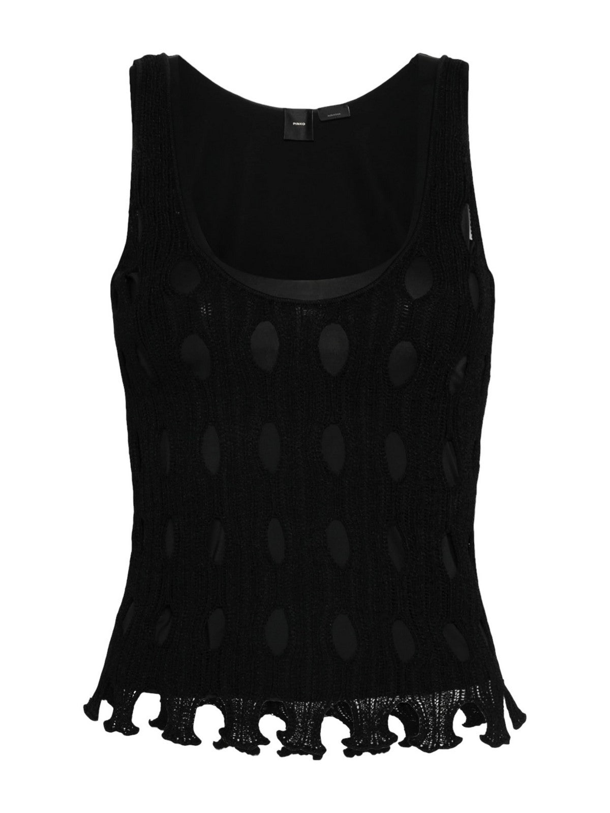 PINKO Canotta Donna  103468-A1UN Z99 Nero gioboutiqueweb