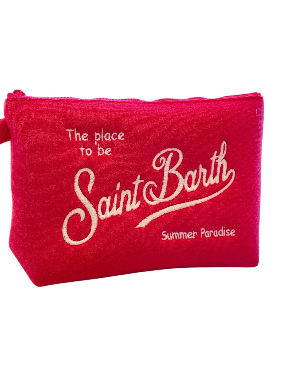 MC2 SAINT BARTH Pochette Donna  ALINE SPONGE L 04022H TERRY 77 EMB gioboutiqueweb