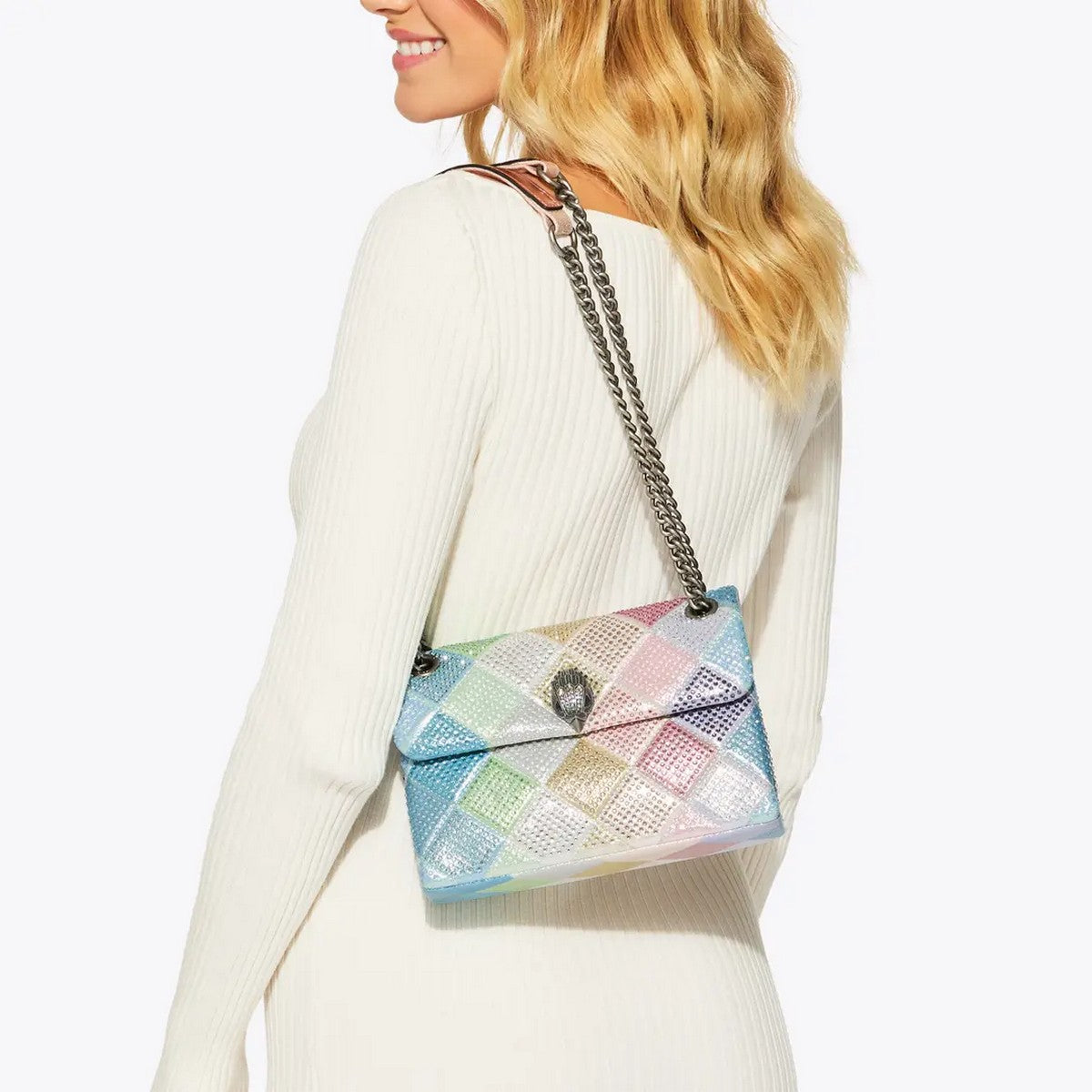 KURT GEIGER Borsa Donna 690-FABRIC MD KENSINGTON P 5375499609 OTHER OTHER gioboutiqueweb