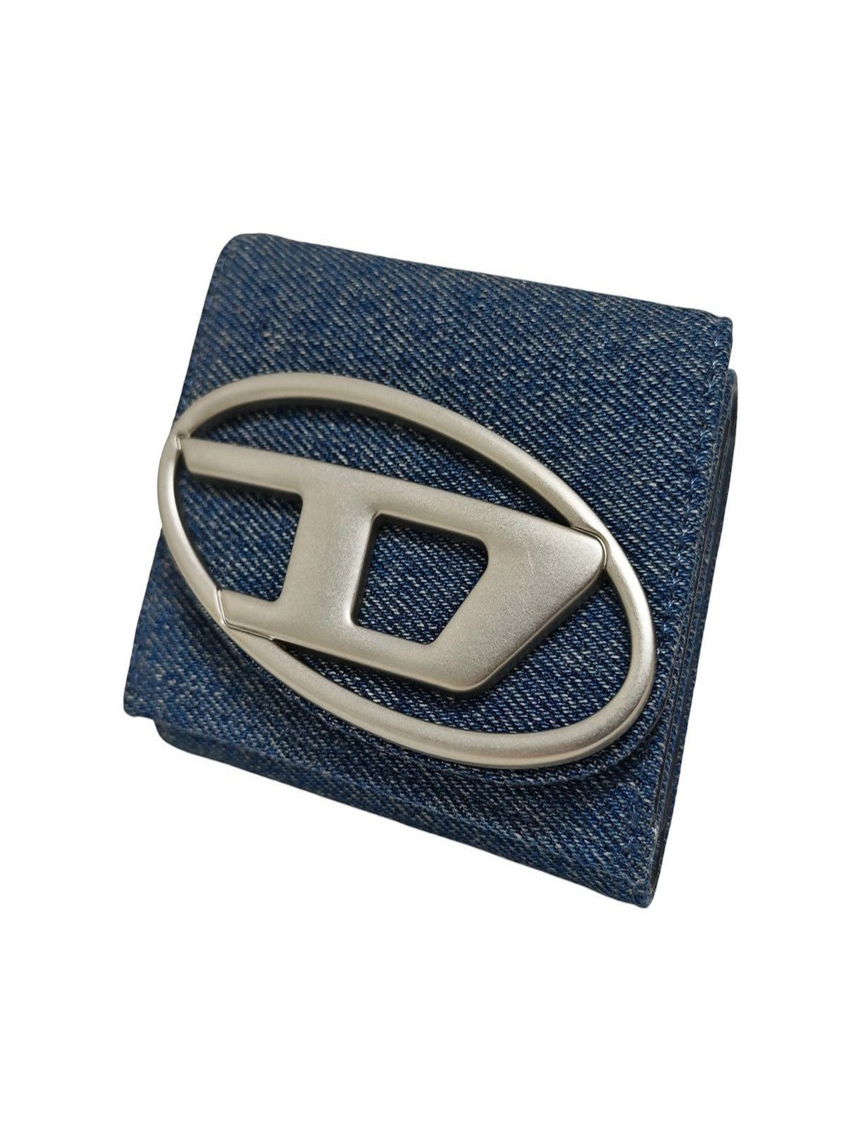 Portfel damski DIESEL 1DR 1DR TRI FOLD COIN XS II WALLET X09887 P1730 H8457 420 - ŚREDNI NIEBIESKI