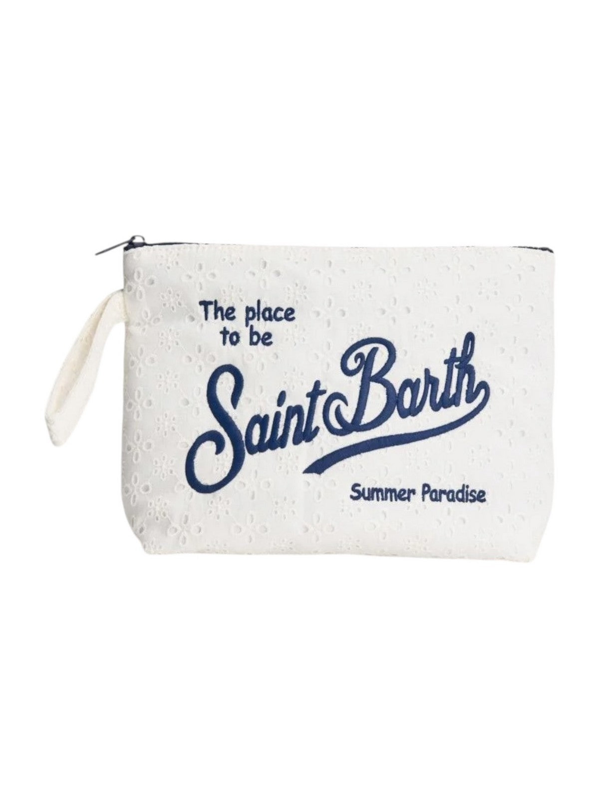 MC2 SAINT BARTH Pochette Donna  ALINE SANGALLO L 00238L COTTON MINI FLOWERS EMBRY 01 EMB gioboutiqueweb