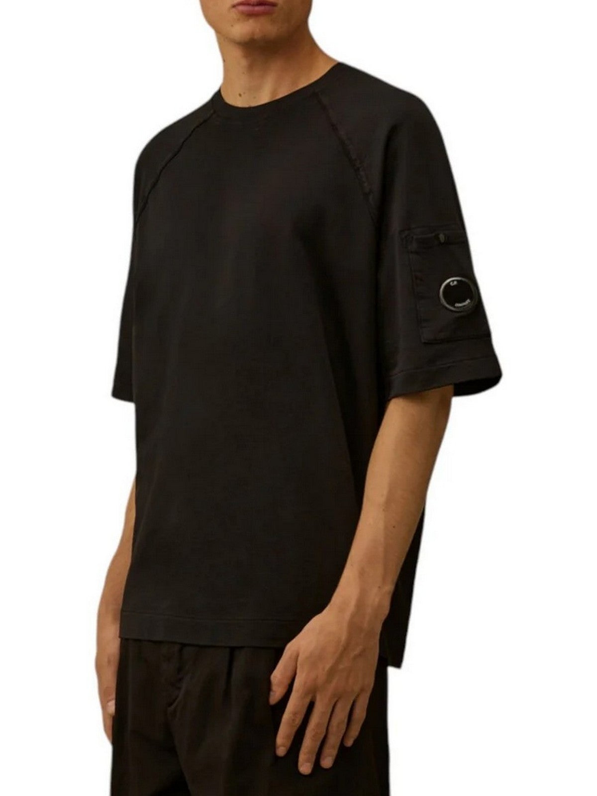C.P. COMPANY Felpa Uomo  20CMSS034A002246G 999 999 - BLACK gioboutiqueweb
