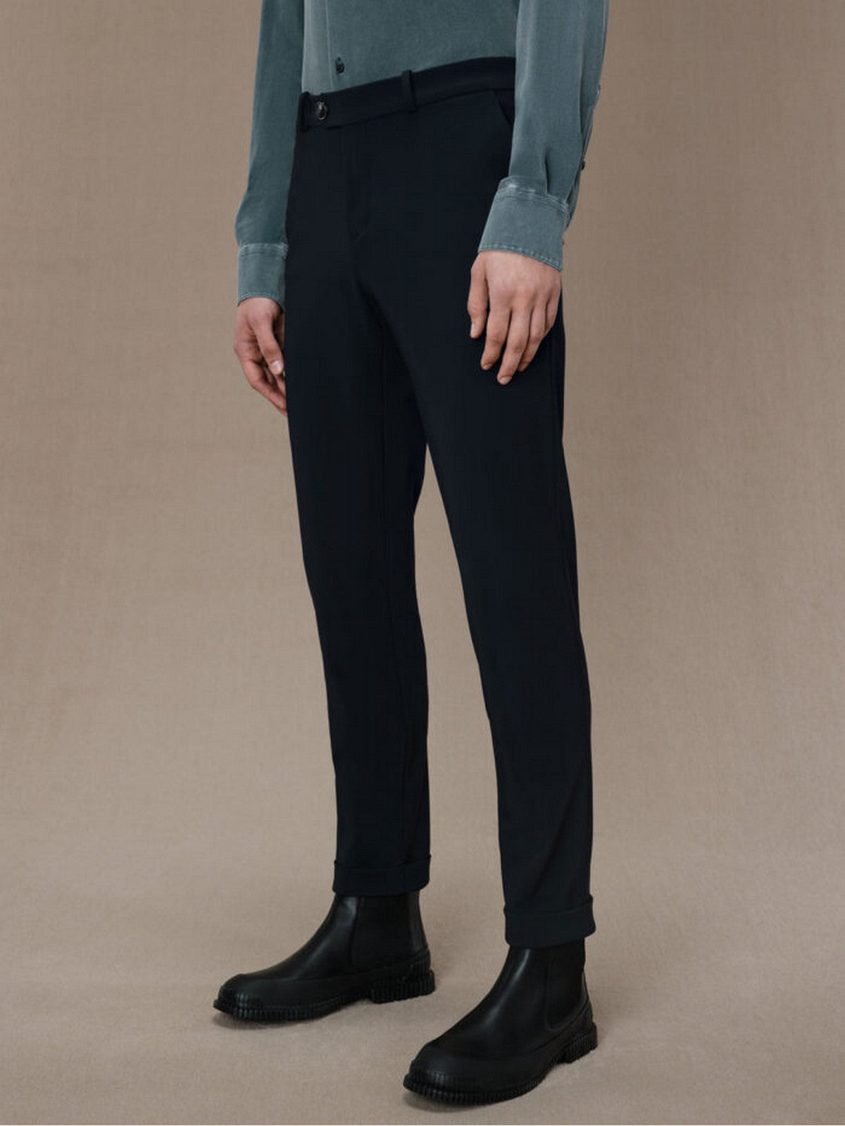 RRD Pantalone Uomo surflex winter chino pant W25200 10 10 BLACK gioboutiqueweb