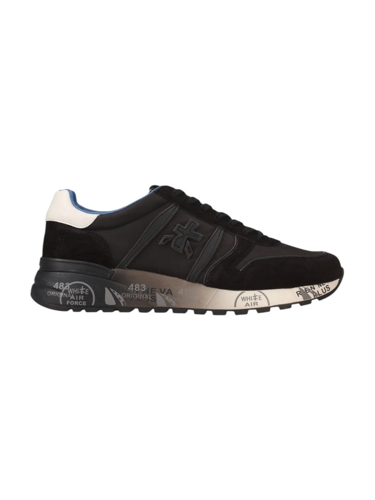 PREMIATA Sneaker Uomo  LANDER VAR 7079 BLACK