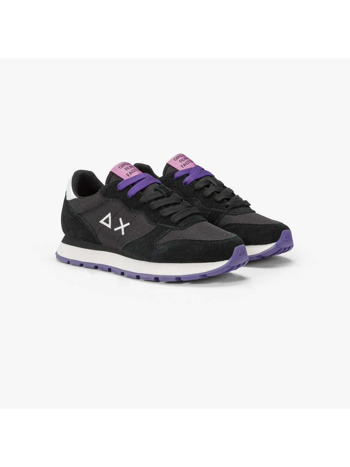 SUN68 Sneaker Donna Ally solid nylon Z44201 11 Nero gioboutiqueweb